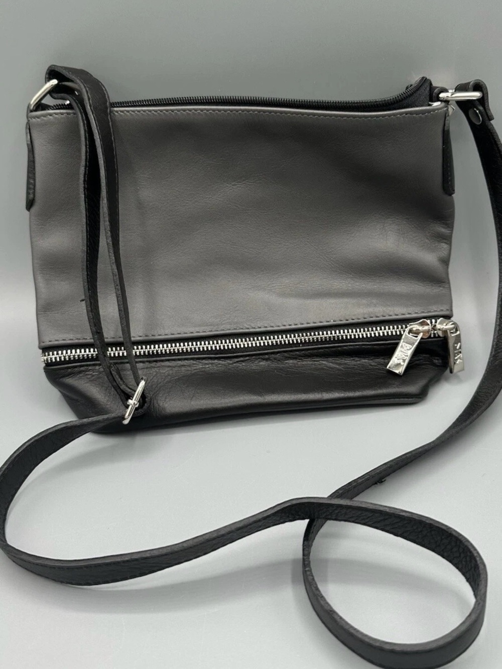 Dias Handcrafted Leather Crossbody Bag Made In Greece